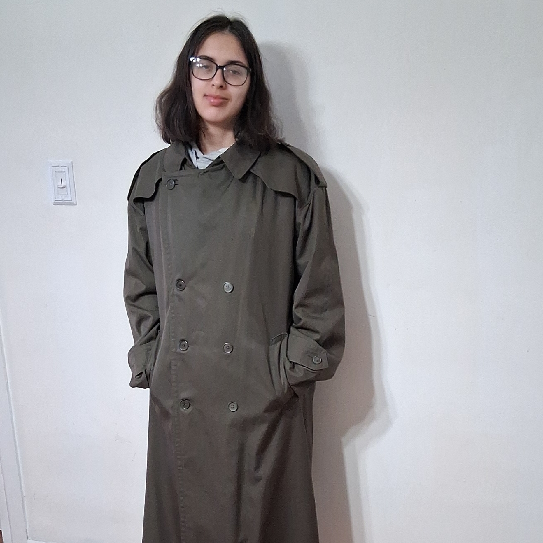 Dior Olive Green RainRepellent Trench Coat